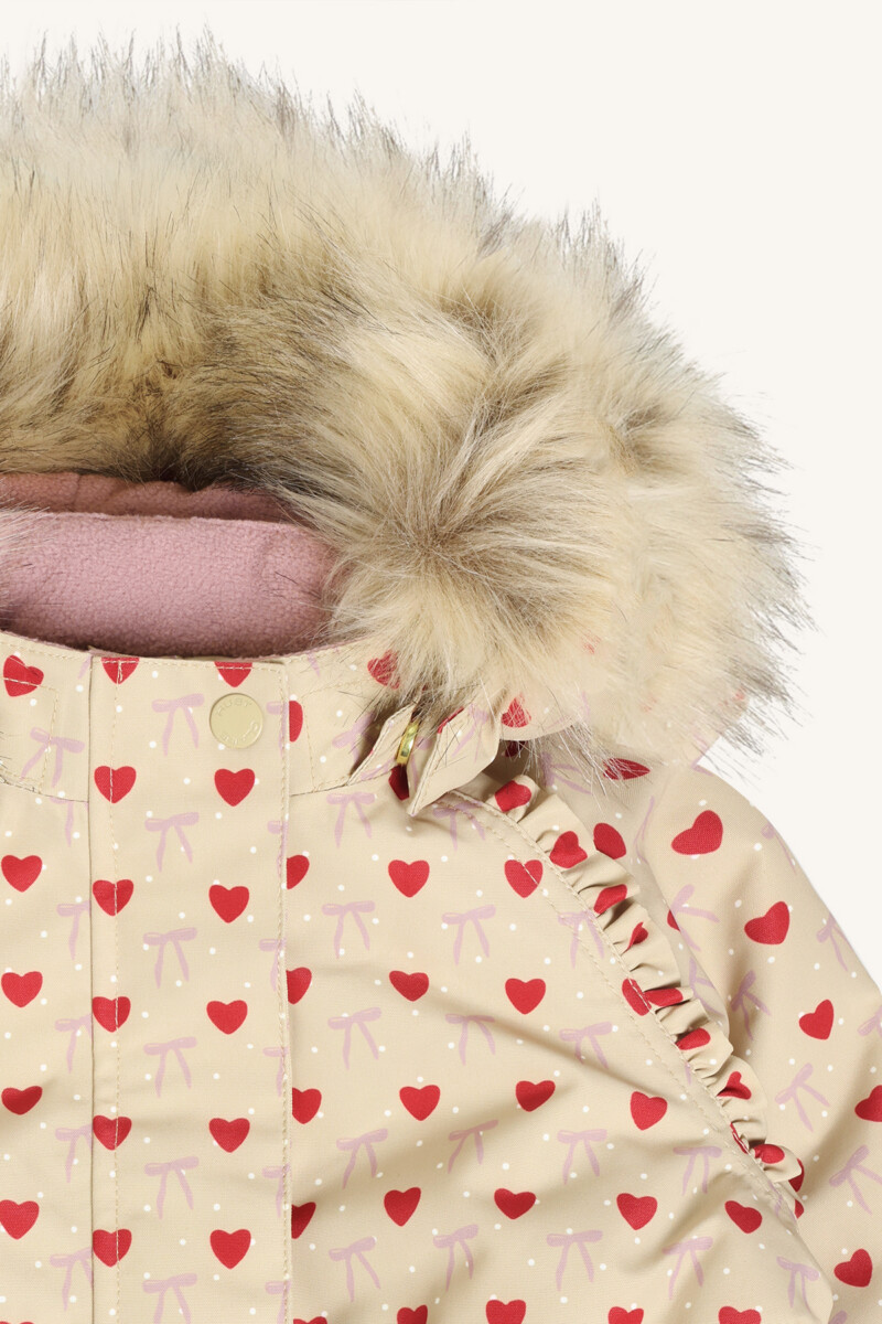Hust and Claire Winterjacke Obia Hearts and Bows Sandy3