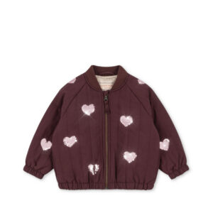Konges Sloejd Juno Pailetten Bomber Jacke Decandent Chocolate1