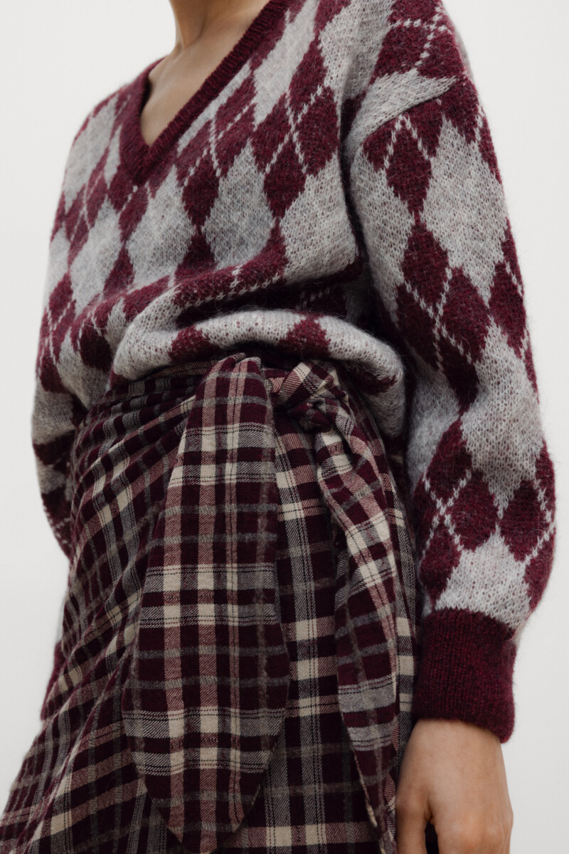 The New Scoiety Dune Damen Strickpullover Dune Diamond 12