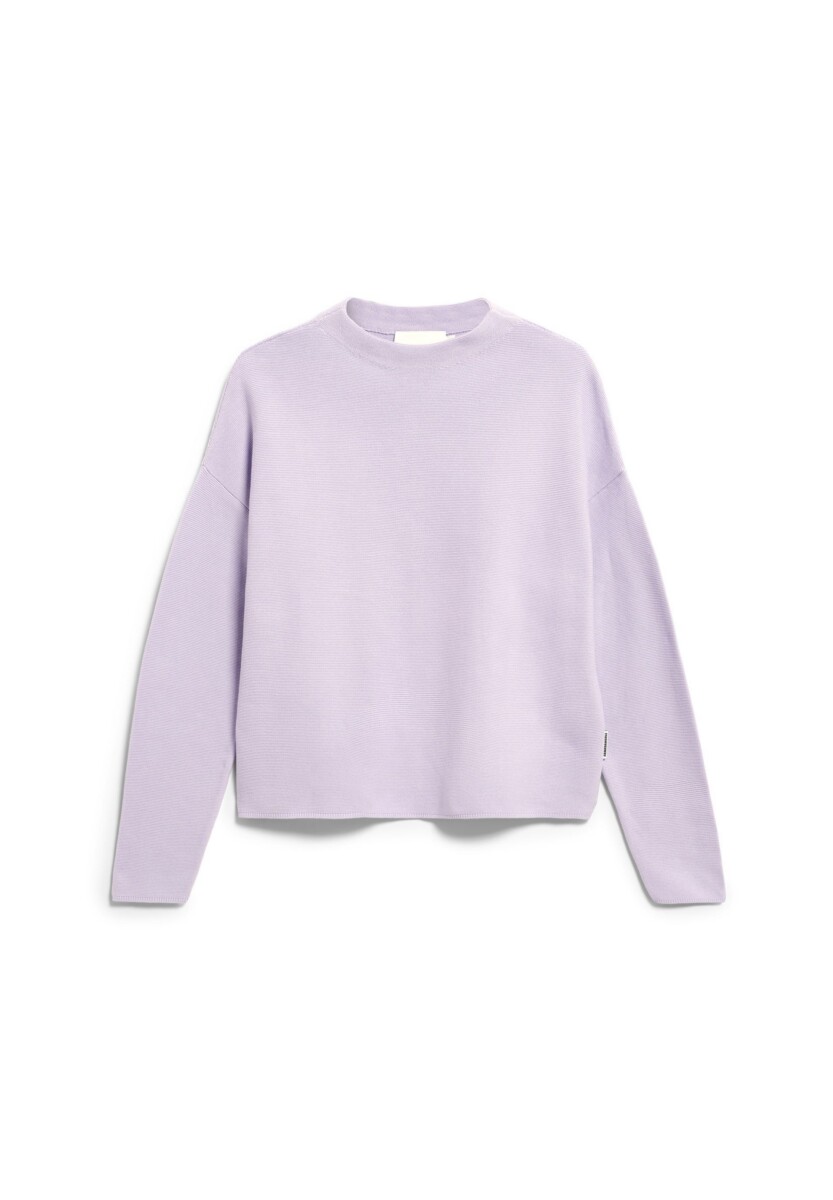 Armed ANgels Merinaa Links Sweater Moonlight Lilac1