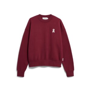 Armed Angels Iconic A Alizaa Sweat Velvet Red6