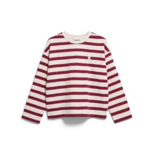 Armed Angels Iconic Frankaa Bold Sweat Undyed Velvet Red6