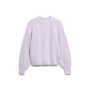 Armed Angels Rib Knit Sweater Moonlight Lilac1