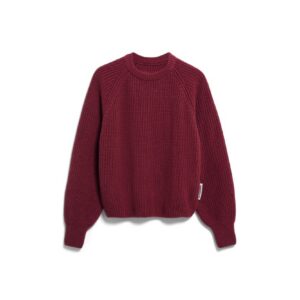 Armed Angels Rib Knit Sweater Velvet Red6
