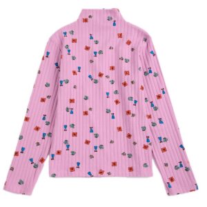 Bobo Choses Turtle Neck T Shirt Blossom Allover