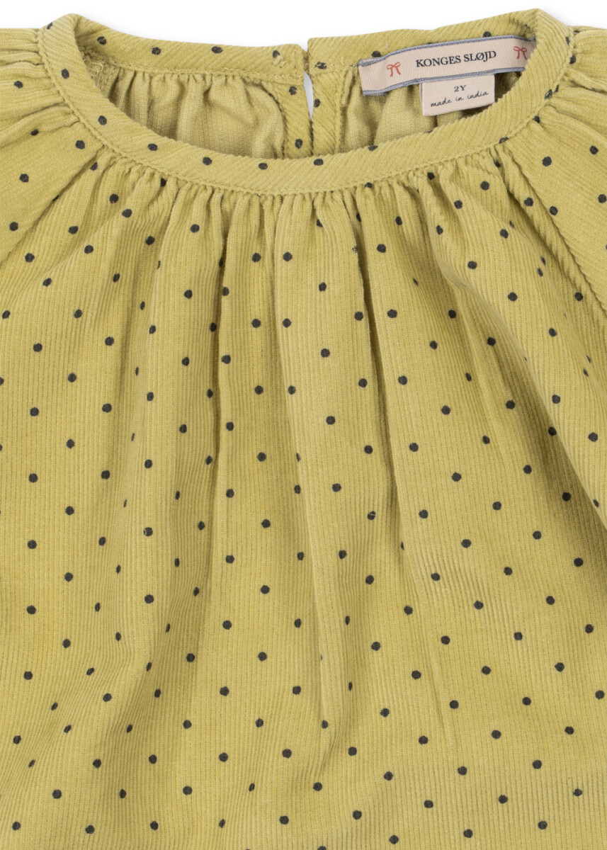 Konges Sloejd Marlo Dress Dot Leek5