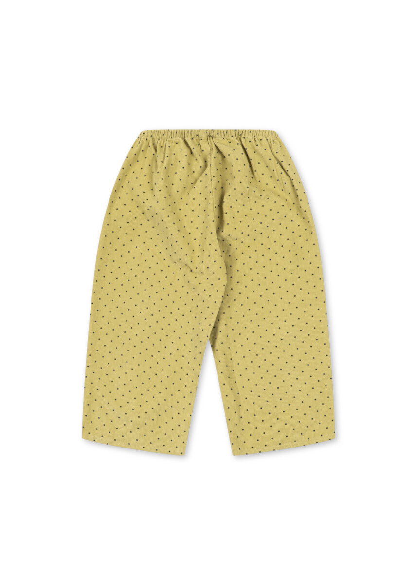 Konges Sloejd Marlo Pants Dot Leek2