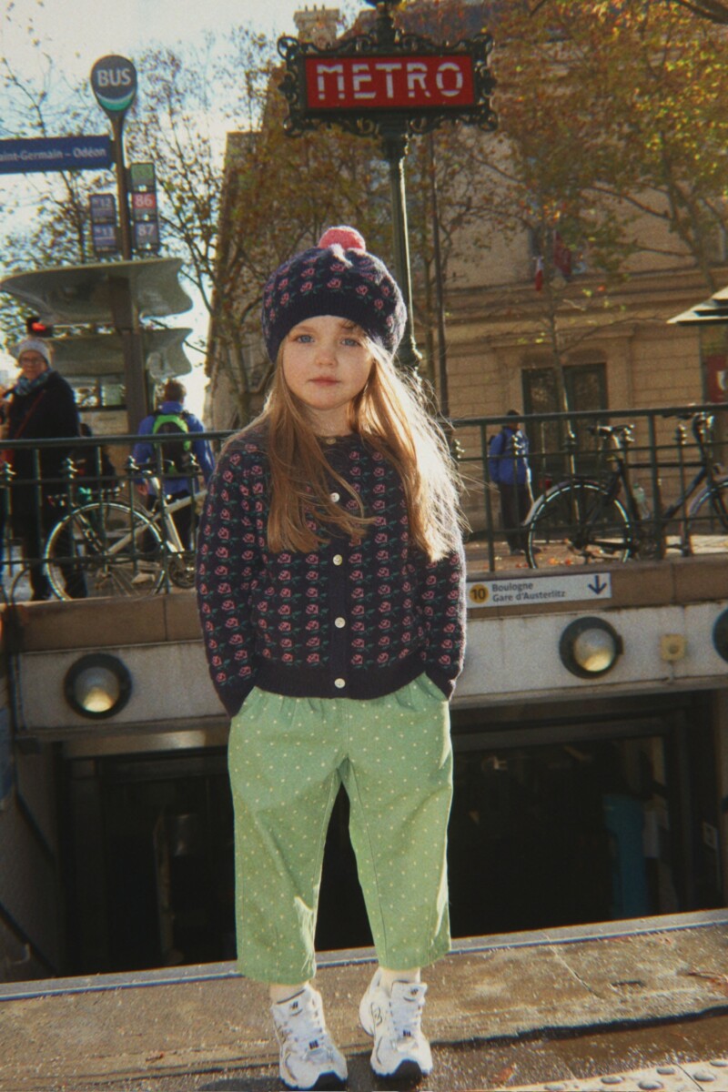 Konges Sloejd Nola Pants Dot Pistacchio3
