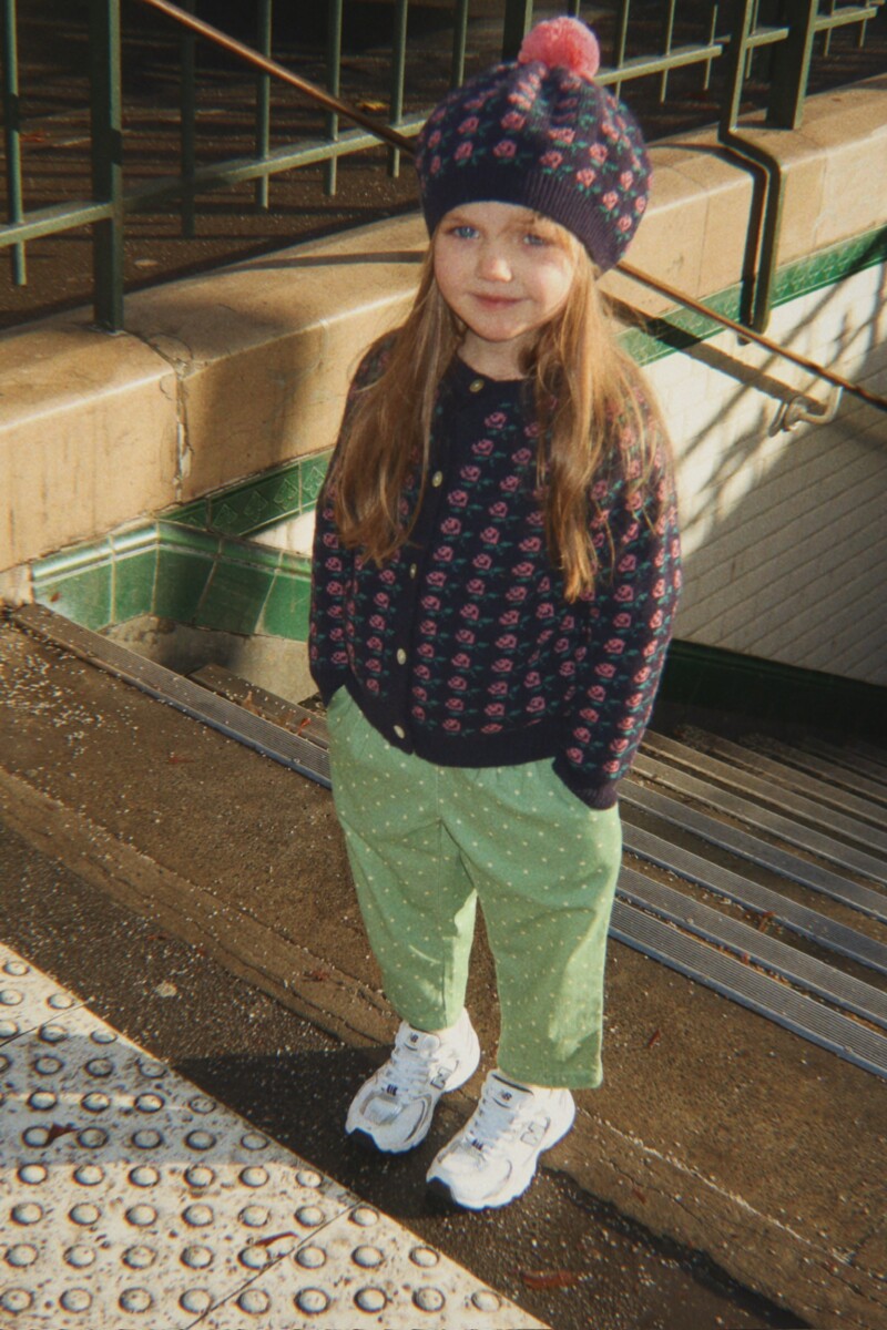 Konges Sloejd Nola Pants Dot Pistacchio4