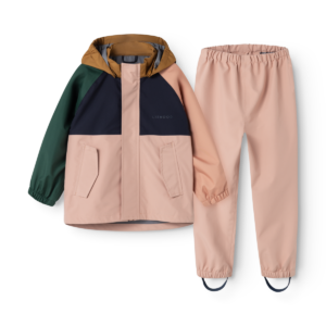 Liewood Pedia Rainwear Set Pale Tuscuny Multi Mix1