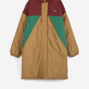 Bobo Choses Lange Oversize Pufferjacke Colour Block1