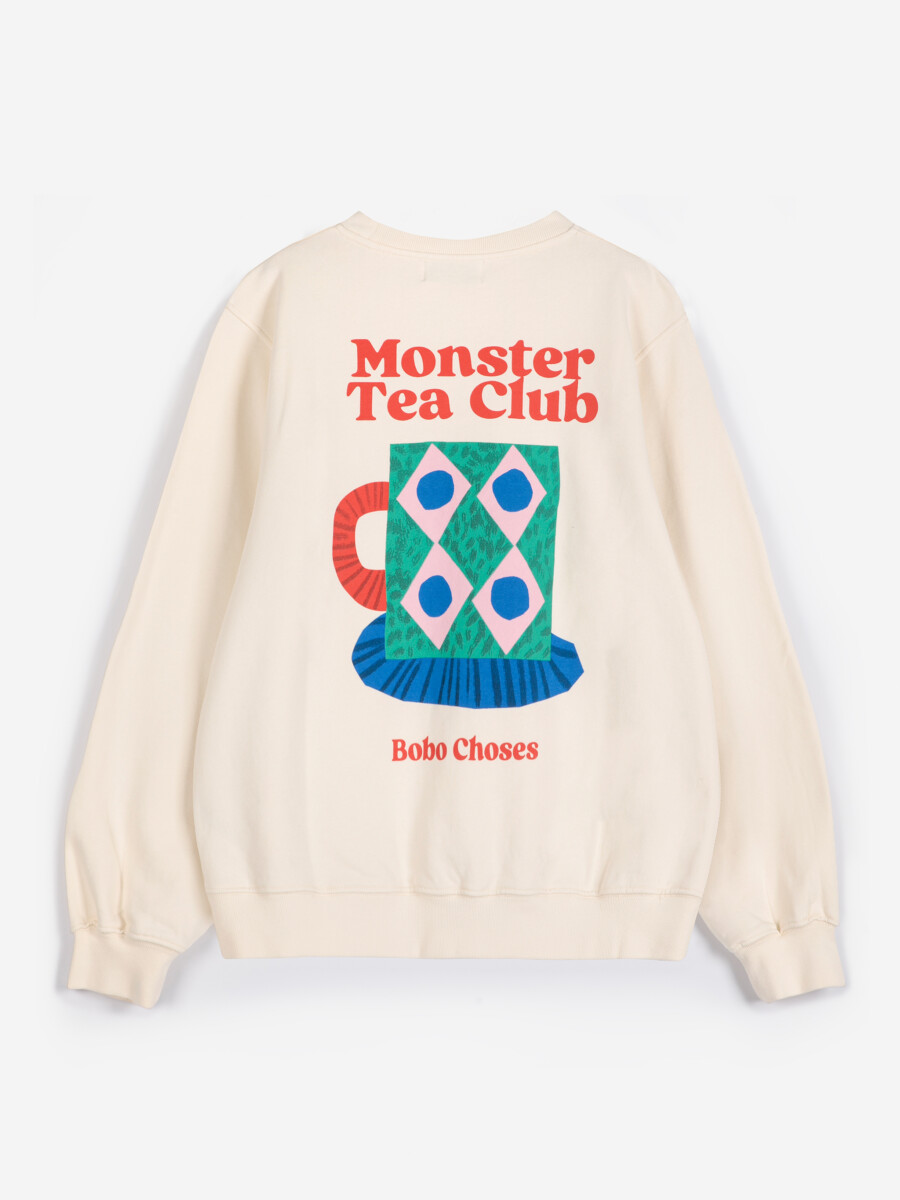 Bobo Choses Monster Mug Straight Sweatshirt2
