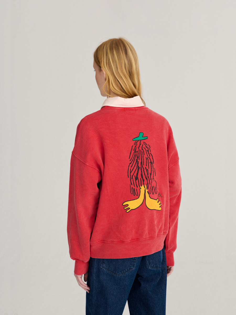 Bobo Choses Sweatshirt Relaxed Fit Hidden Monster7