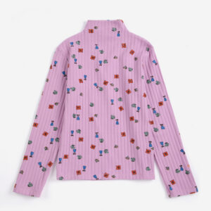 Bobo Choses Turtleneck T Shirt Blossom Allover