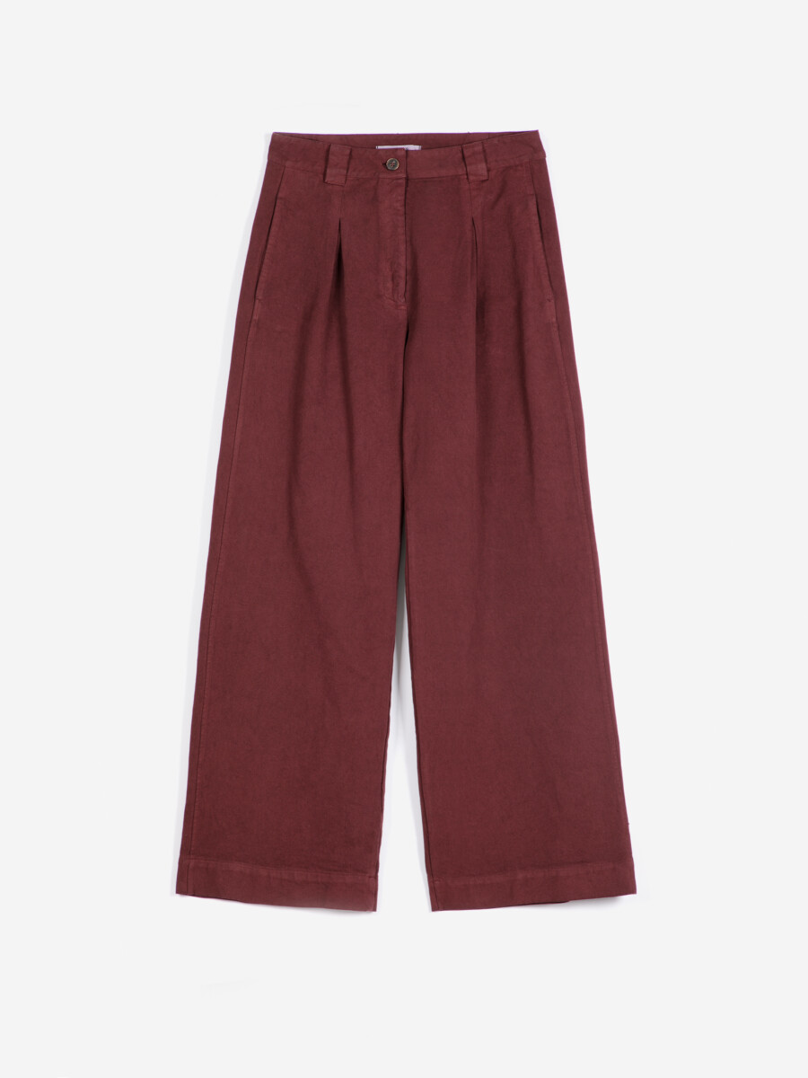 Bobo Choses Weite Faltenhose Twill1