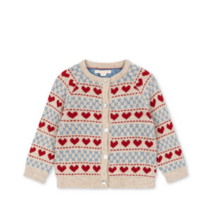 Konges Sloejd Belou Cardigan Hearts1