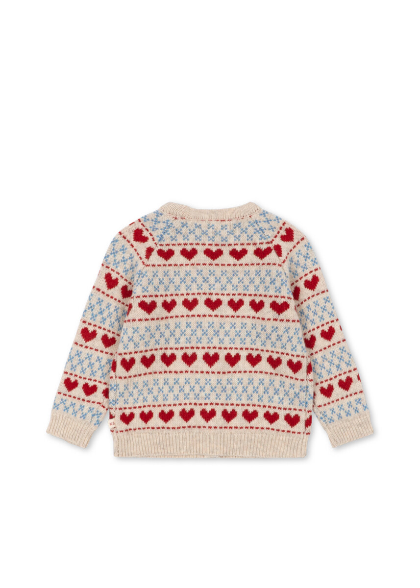 Konges Sloejd Belou Cardigan Hearts2