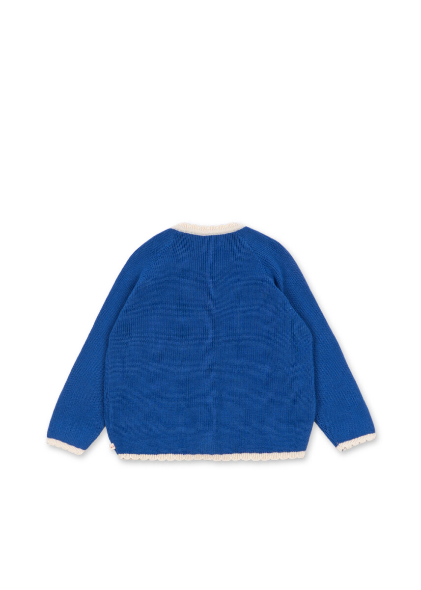 Konges Sloejd Lallo Strickjacke Blue2