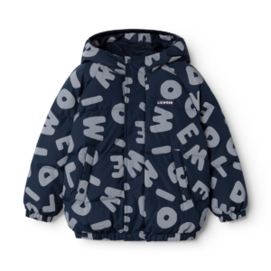 Liewood Adelina Reflective Dawn Jackets Letters Classic Navy1