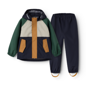 Liewood Pedia Rainwear Set Garden Green Multi Mix1