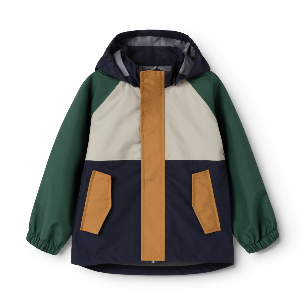 Liewood Pedia Rainwear Set Garden Green Multi Mix3