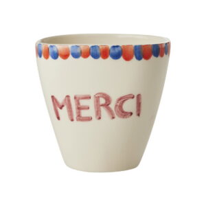 Rice Keramik Becher Oval Merci2