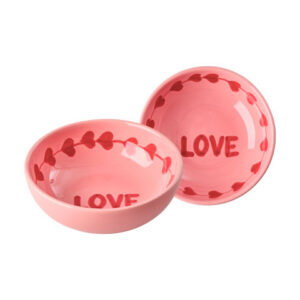 Rice Keramikschuessel handpainted love2