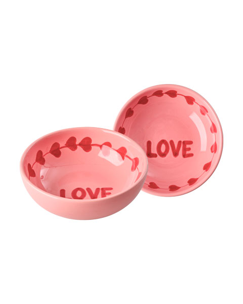 Rice Keramikschuessel handpainted love2