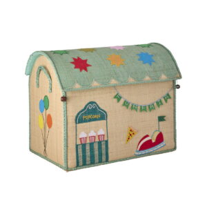 Rice Raffia Aufbewahrungshaus Mittel Fun Fair3
