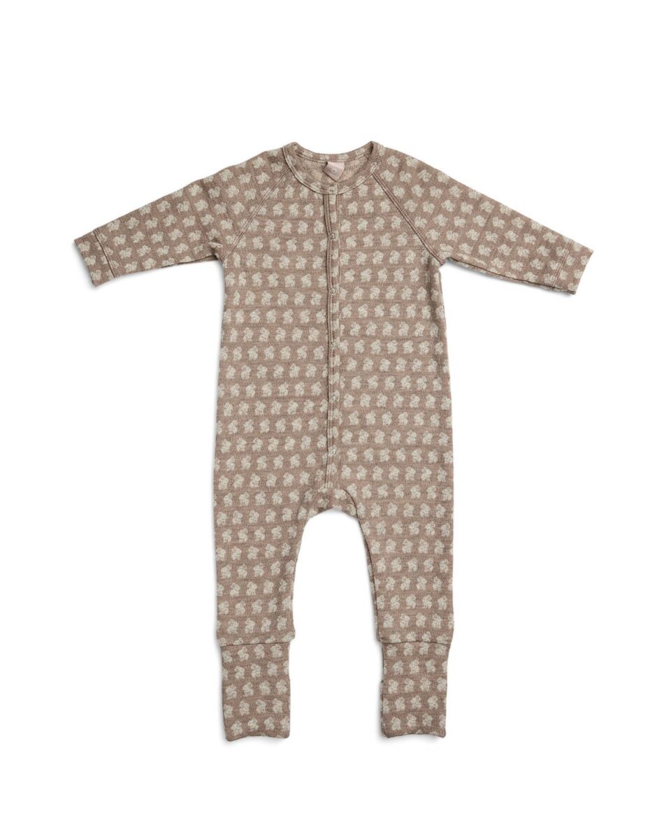 Smallstuff Baby Schlafanzug Merinowolle Rabbit 1