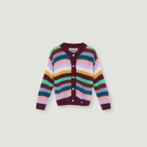 TNS Strickjacke Julia gestreift1