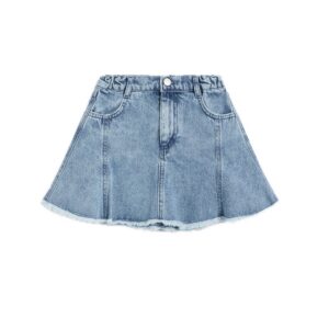 The New Society Ridge Denim Skirt