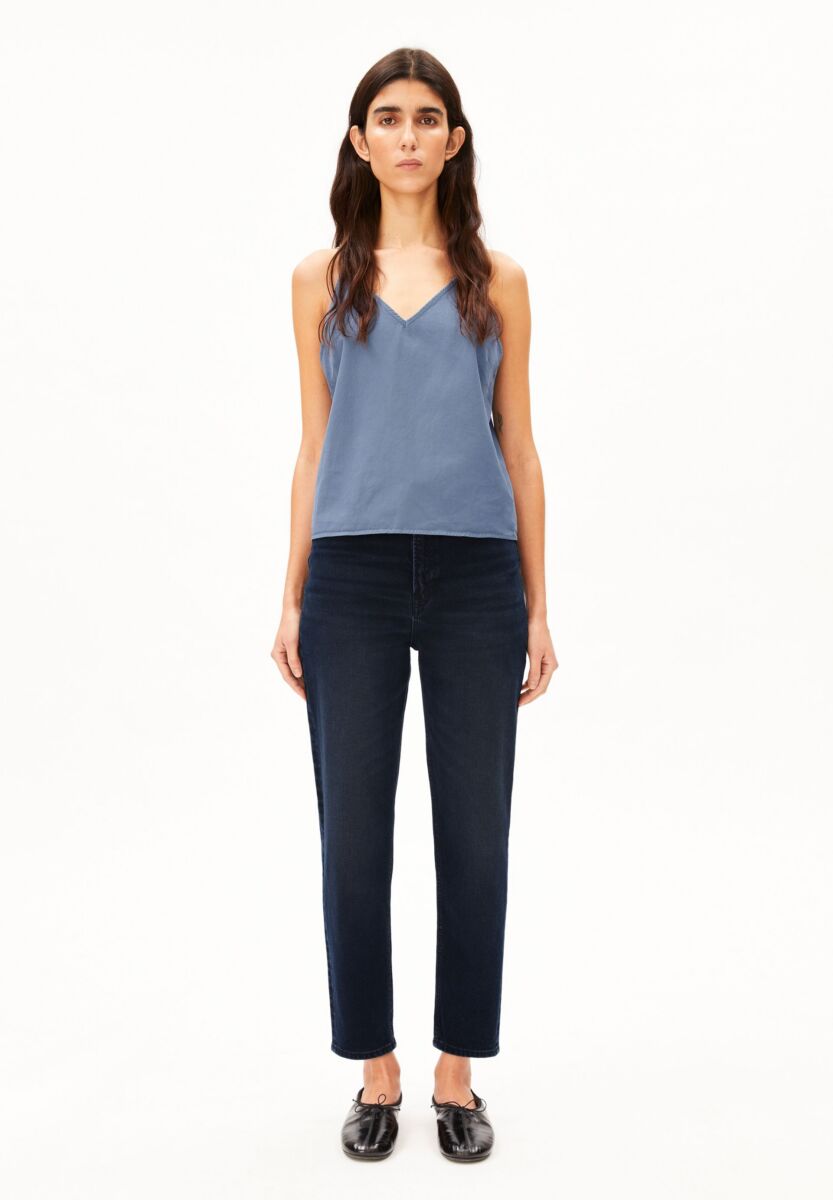 Armed Angels Mairaa High Waist Mom Jeans Deepwater2