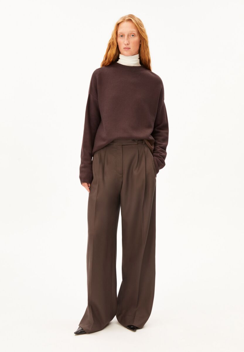Armed Angels Merinaa Links Sweater Claystone2
