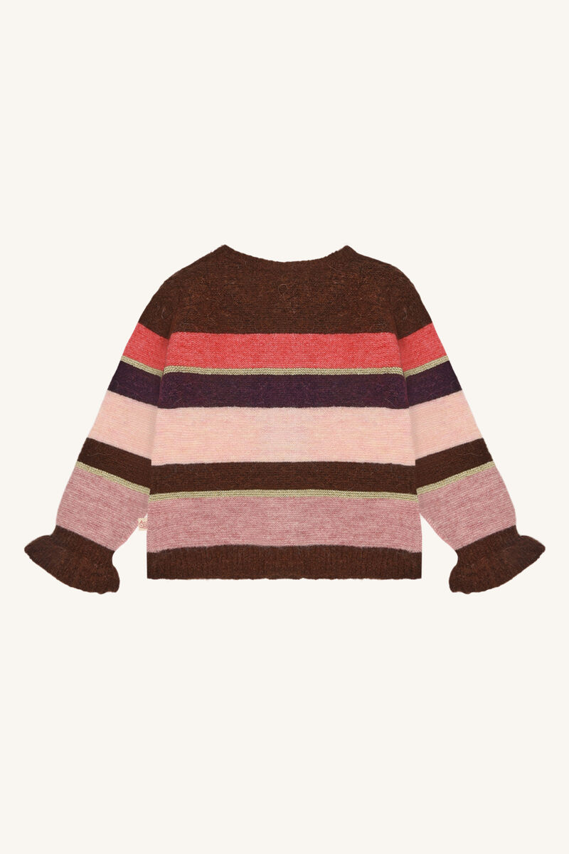 Hust Claire Camilla Fluffy Stripe Soil2