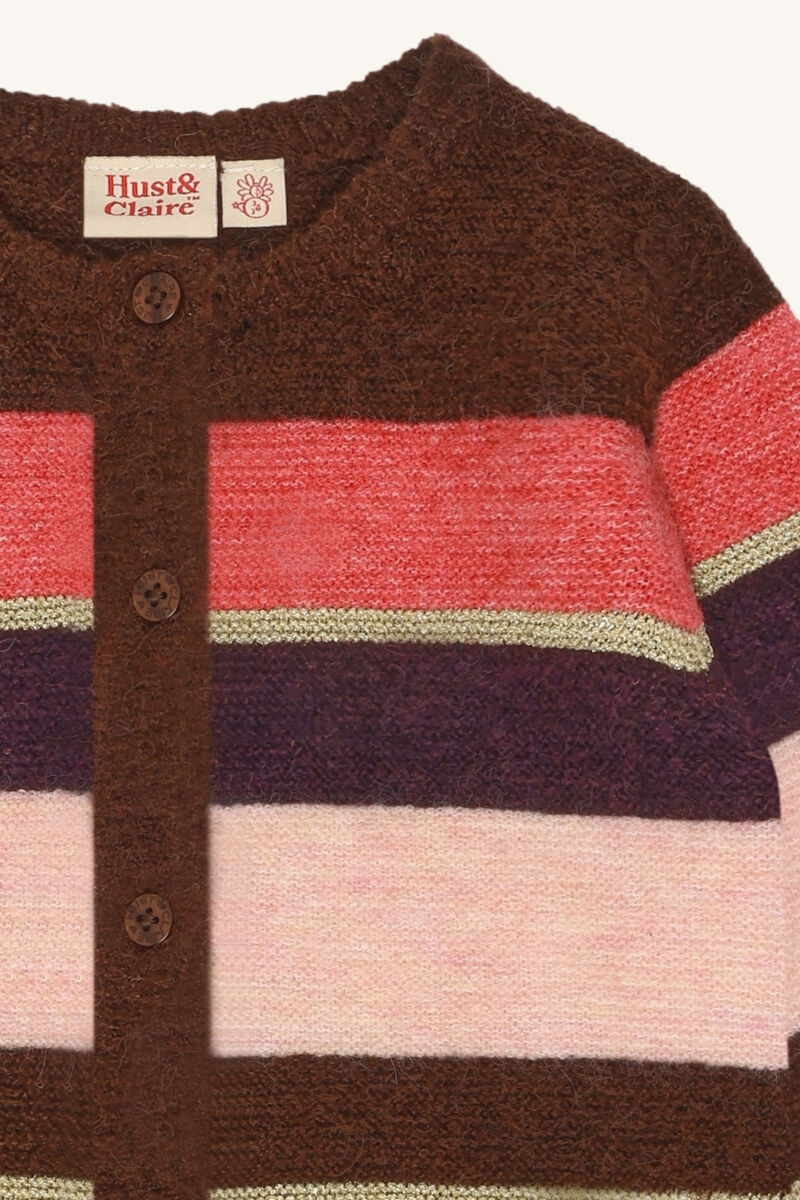Hust Claire Camilla Fluffy Stripe Soil3