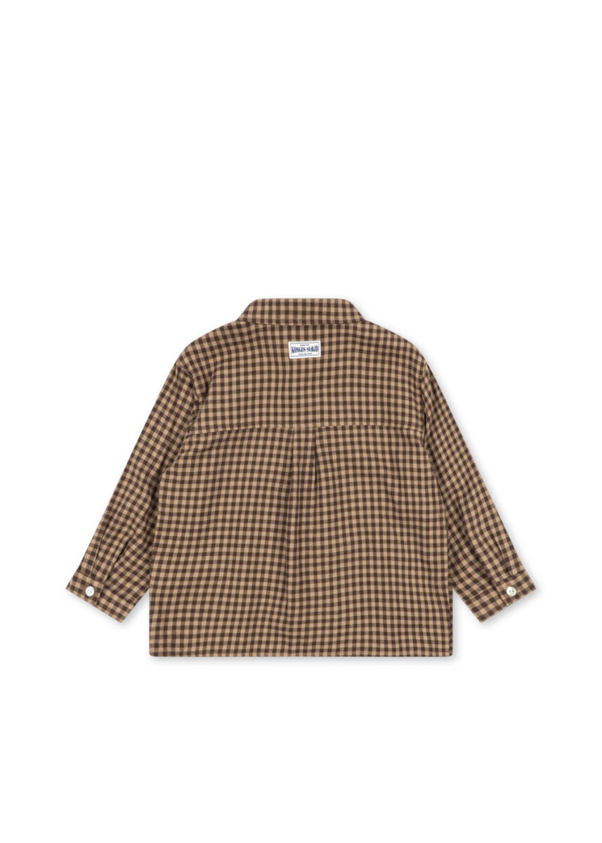 Konges Sloejd Foret Shirt Chocolate Check2