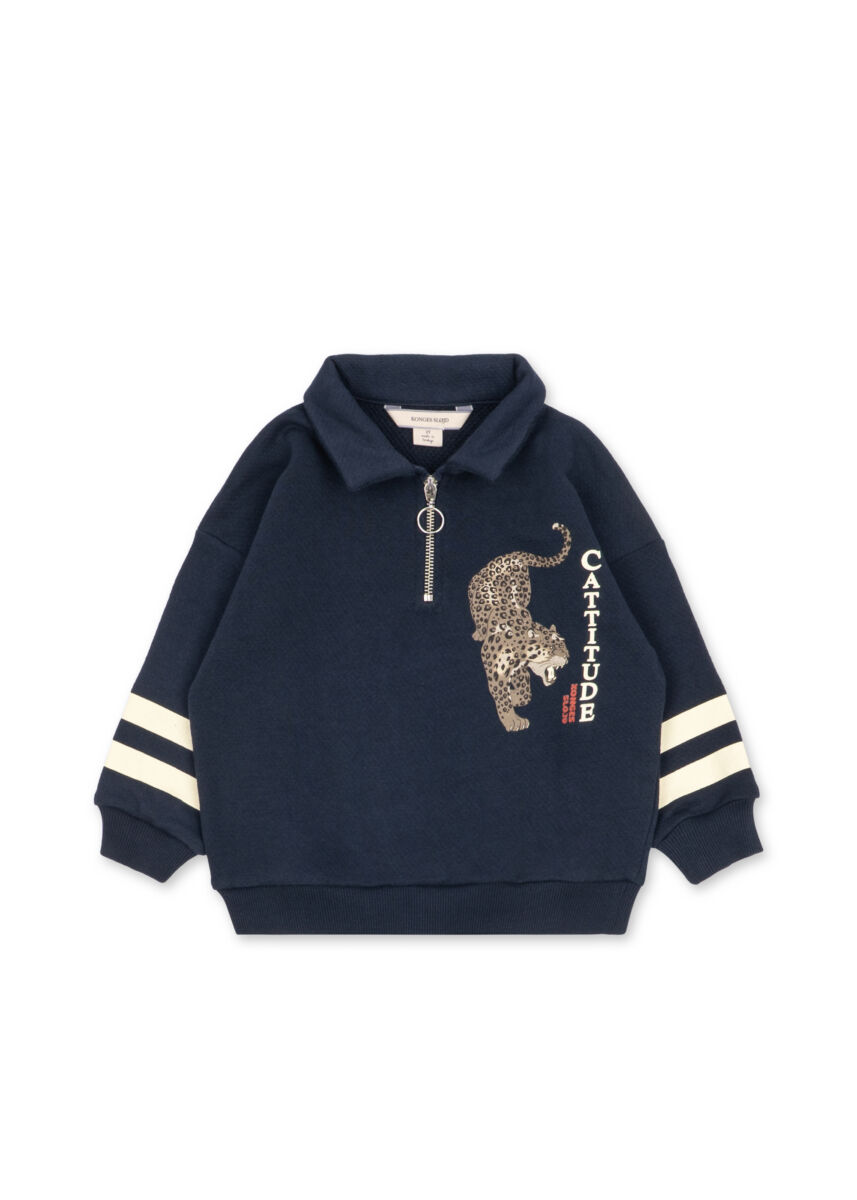 Konges Sloejd Loupy Half Zip Polo1