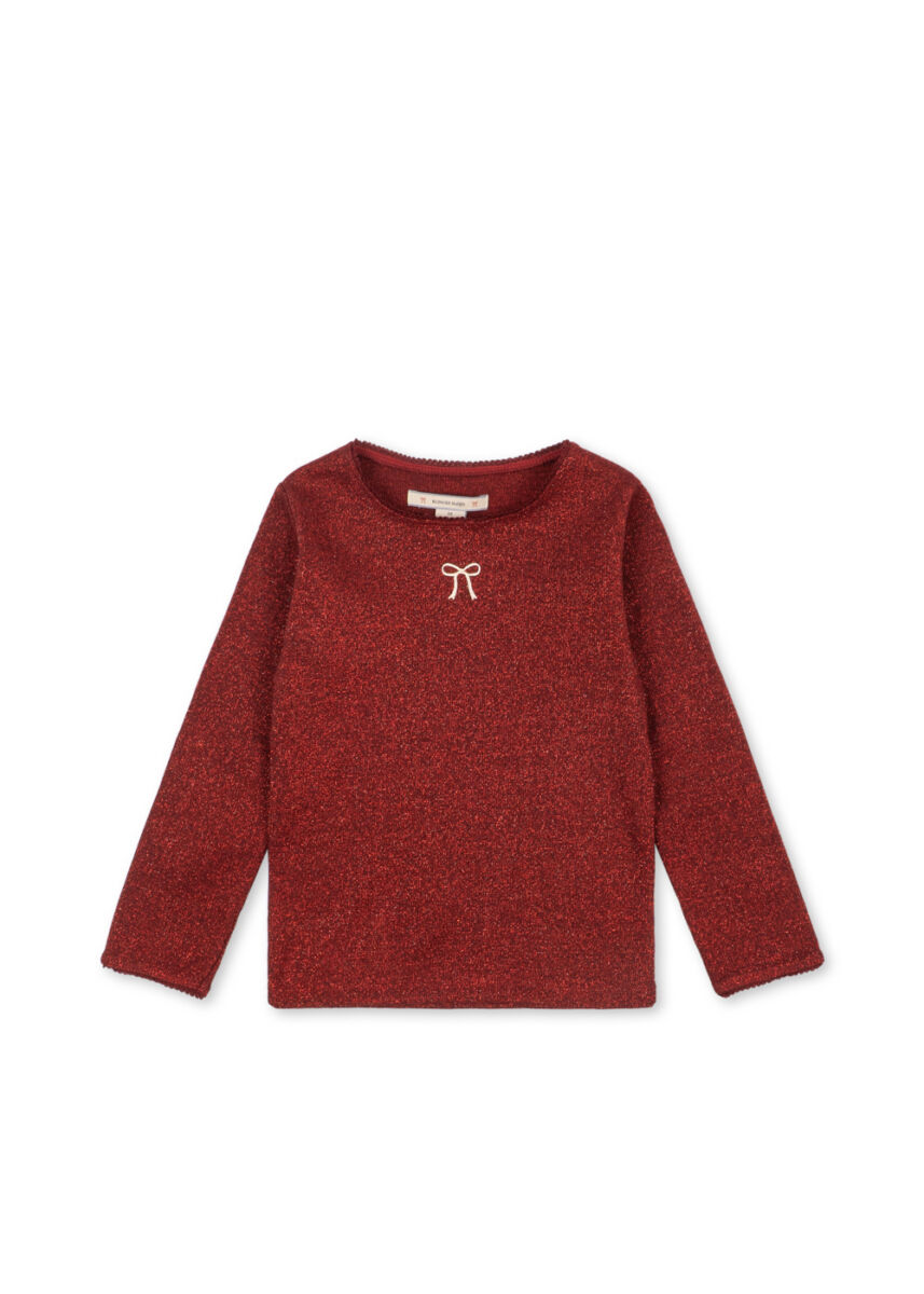 Konges Sloejd Roli Blouse Red Dahlia1
