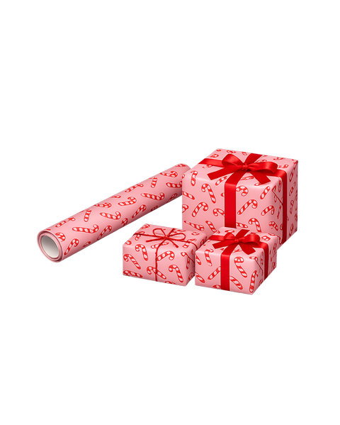 Rice Geschenkpapier XMAS Candycane2